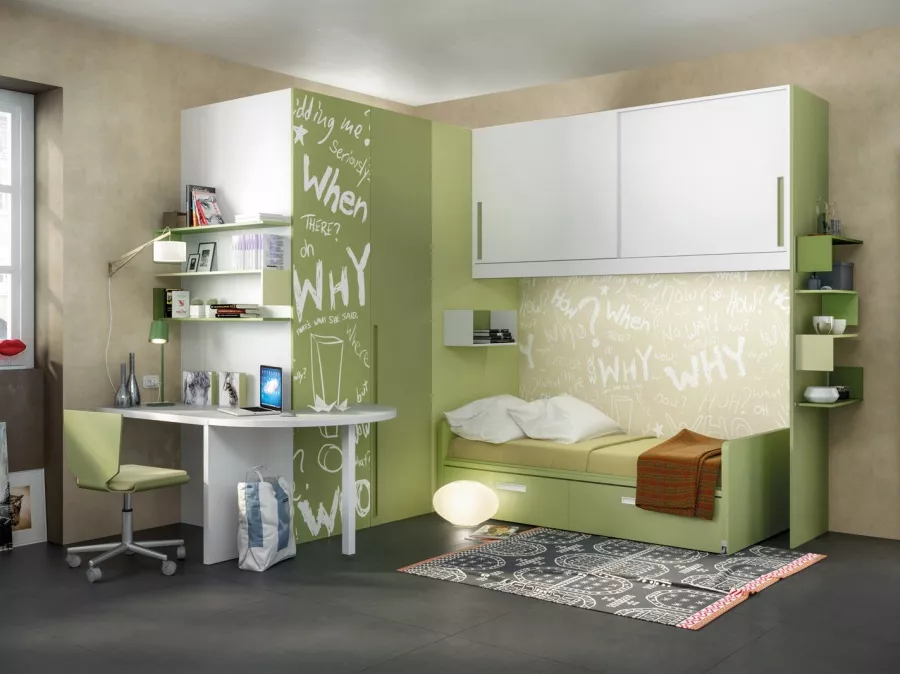 Мебель для детской комнаты Configurazione 371 из Италии – купить в интернет магазине